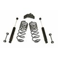 Maxtrac Suspension REAR LOWERING COILS, TRAC BAR BRKT & REAR SHOCKS 2009-18 RAM 2/4WD 202940